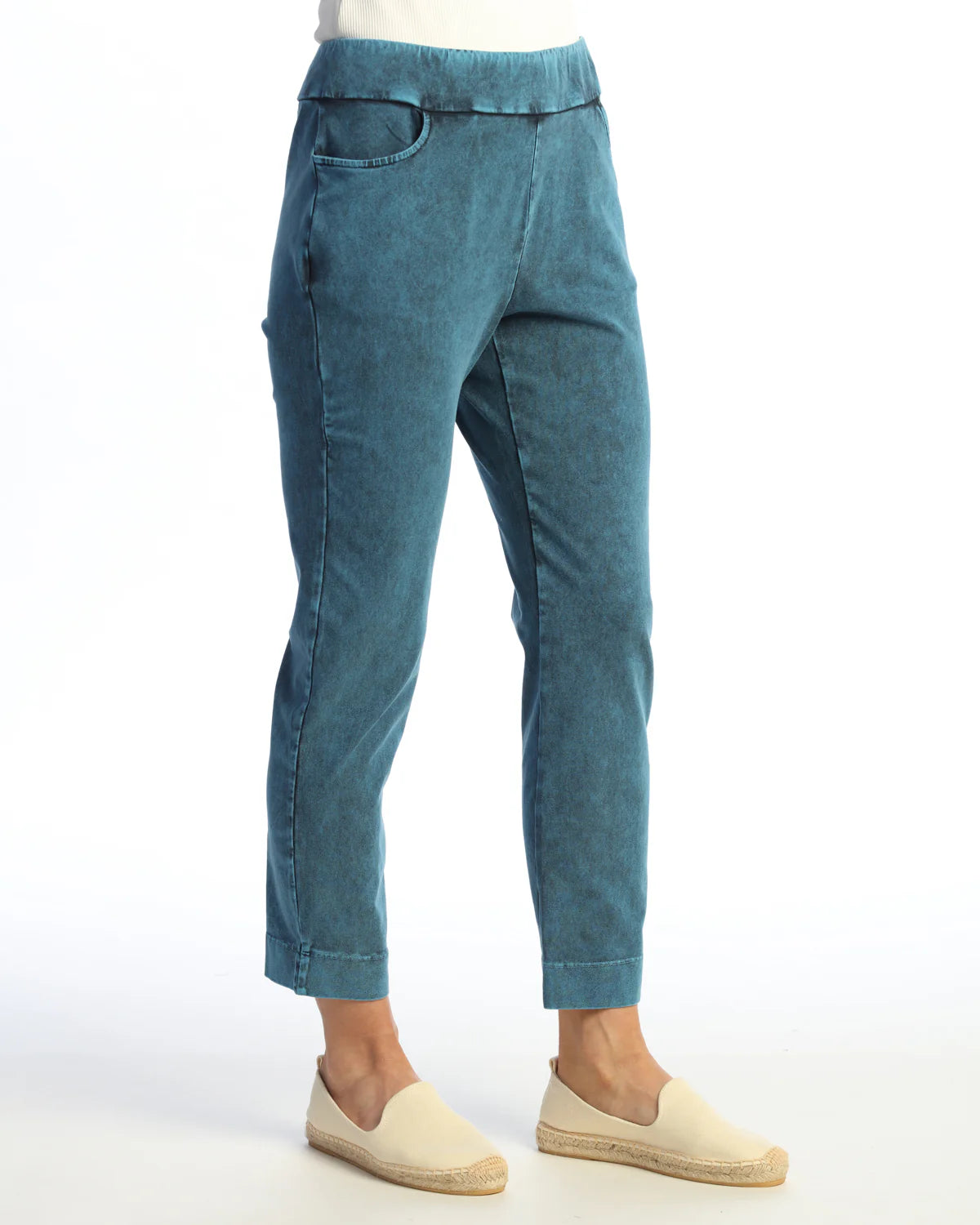SLIM POCKET PANT-SAPPHIRE-JESS AND JANE