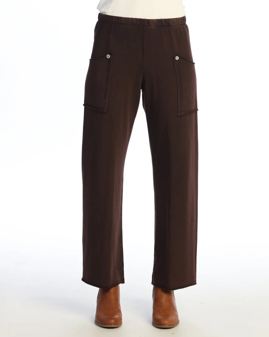 PATCH POCKET PANT-ESPRESSO-JESS AND JANE