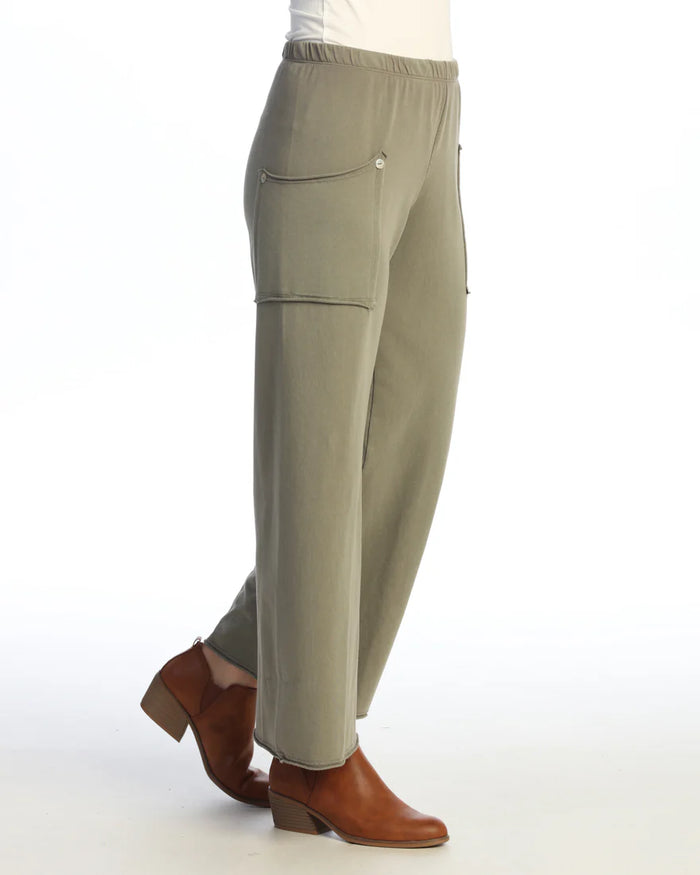 PATCH POCKET PANT-STONE-JESS AND JANE