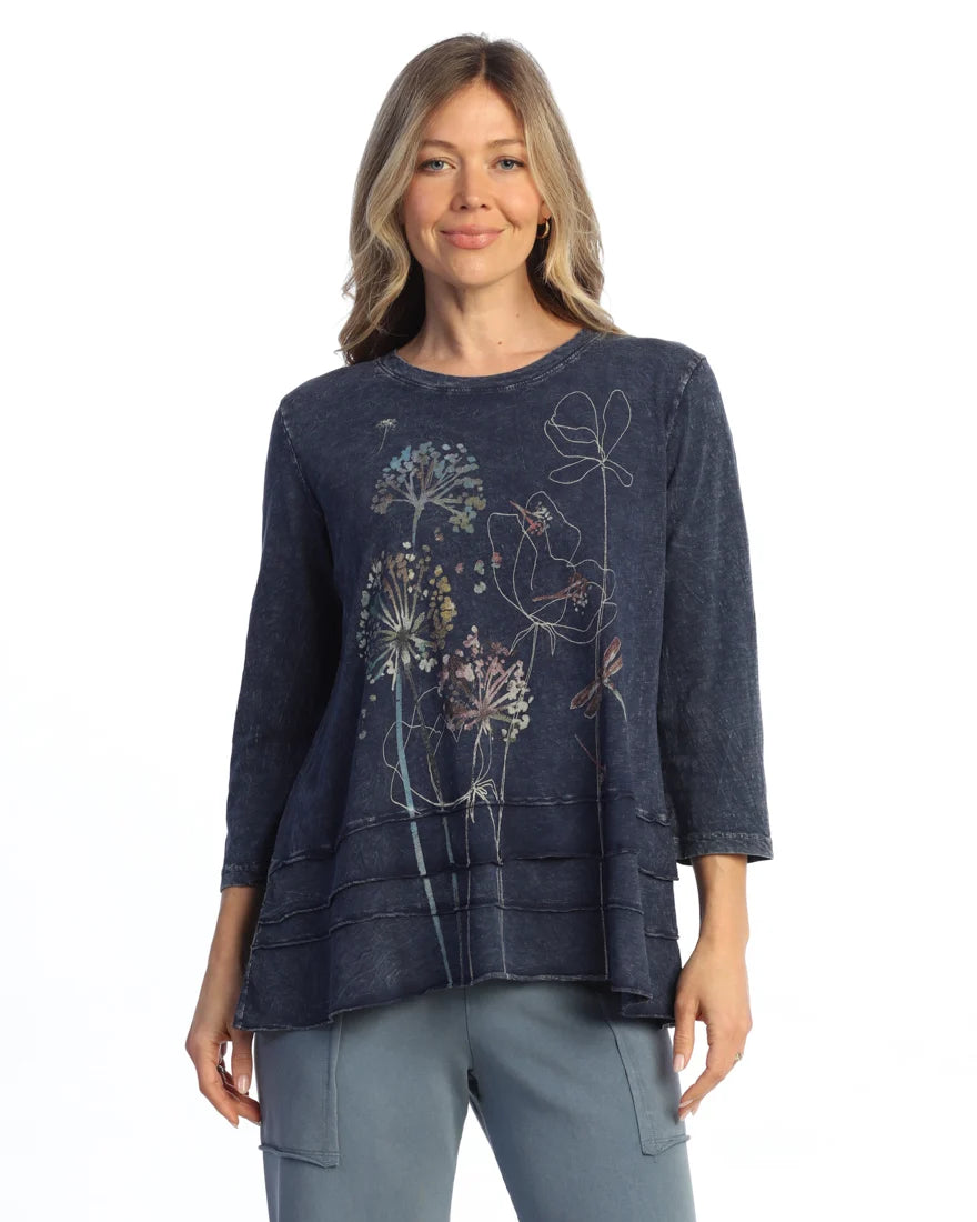 VIGNETTE COTTON SLUB TUNIC-JESS AND JANE