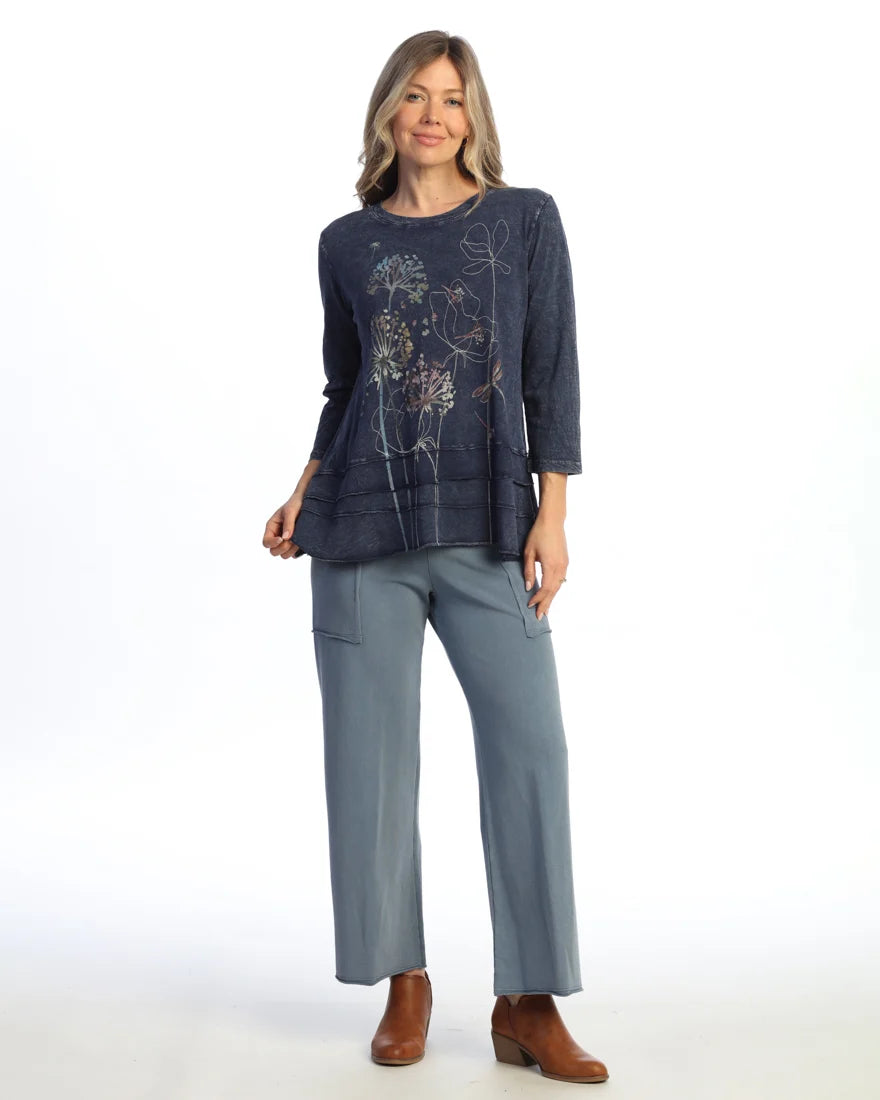 VIGNETTE COTTON SLUB TUNIC-JESS AND JANE
