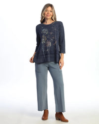 VIGNETTE COTTON SLUB TUNIC-JESS AND JANE