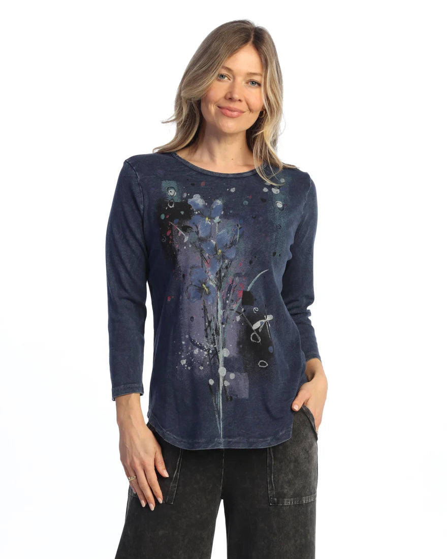 ALLURE 3/4 SLEEVE TEE-JESS AND JANE