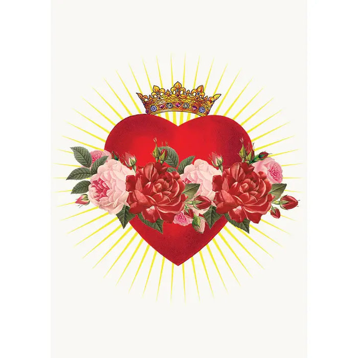 MINI-RED HEART MINI ENCLOSURE CARD-P.FLYNN