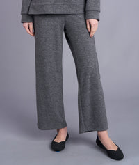 COZY PANT W/POCKET DETAIL-DARK GREY-SHANA