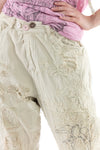 EMBROIDERED AMOUR MINERS PANTS-MAGNOLIA PEARL- PANTS 461