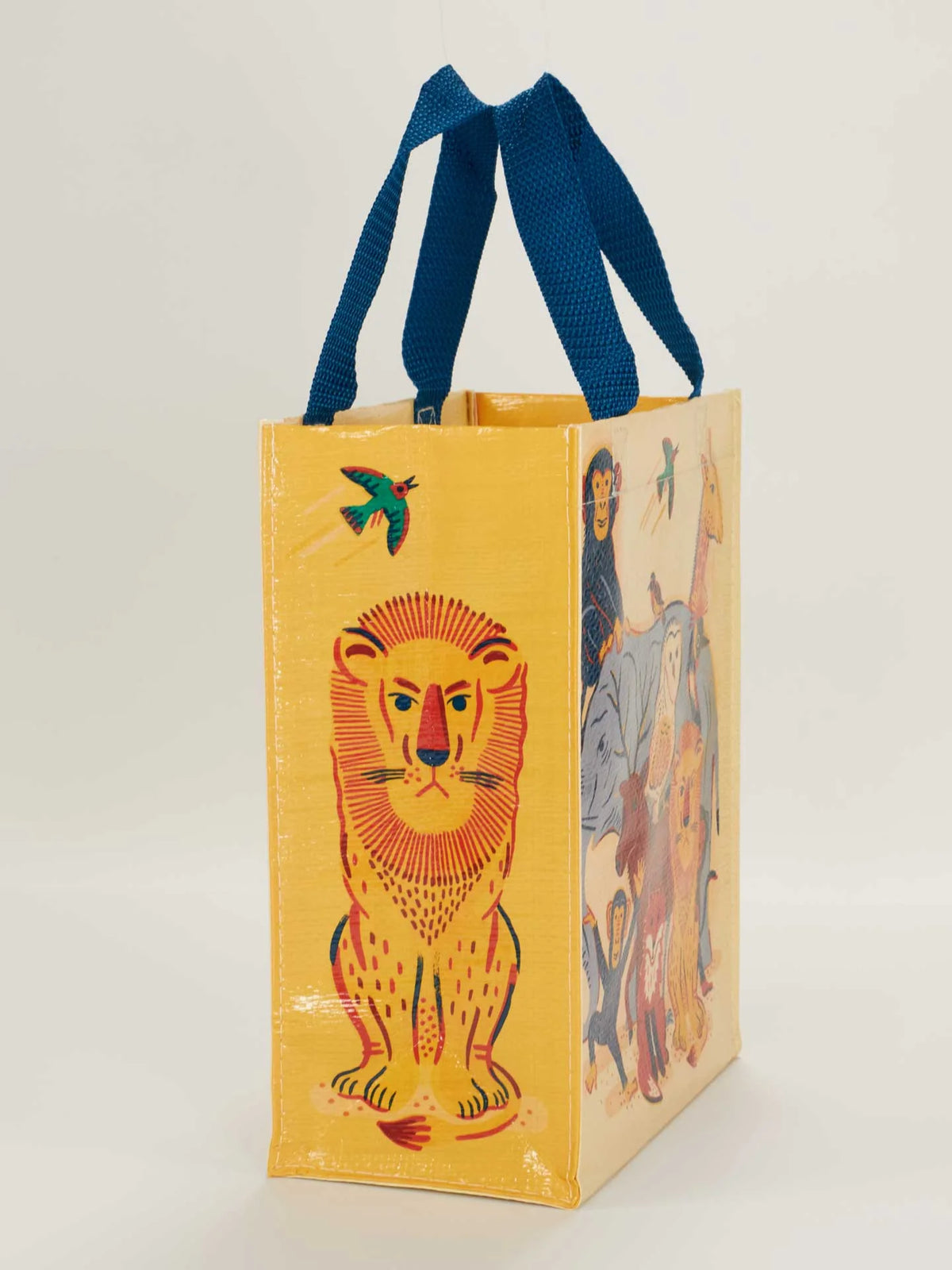 ANIMAL FAMILY HANDY TOTE-BLUE Q