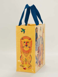 ANIMAL FAMILY HANDY TOTE-BLUE Q