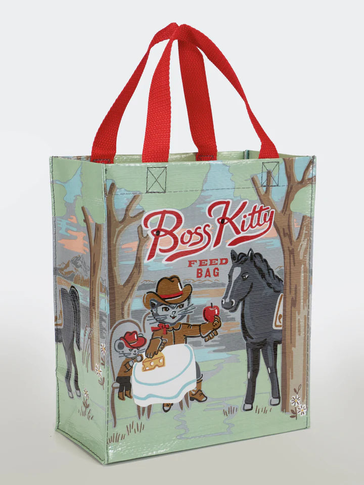 BOSS KITTY HANDY TOTE-BLUE Q