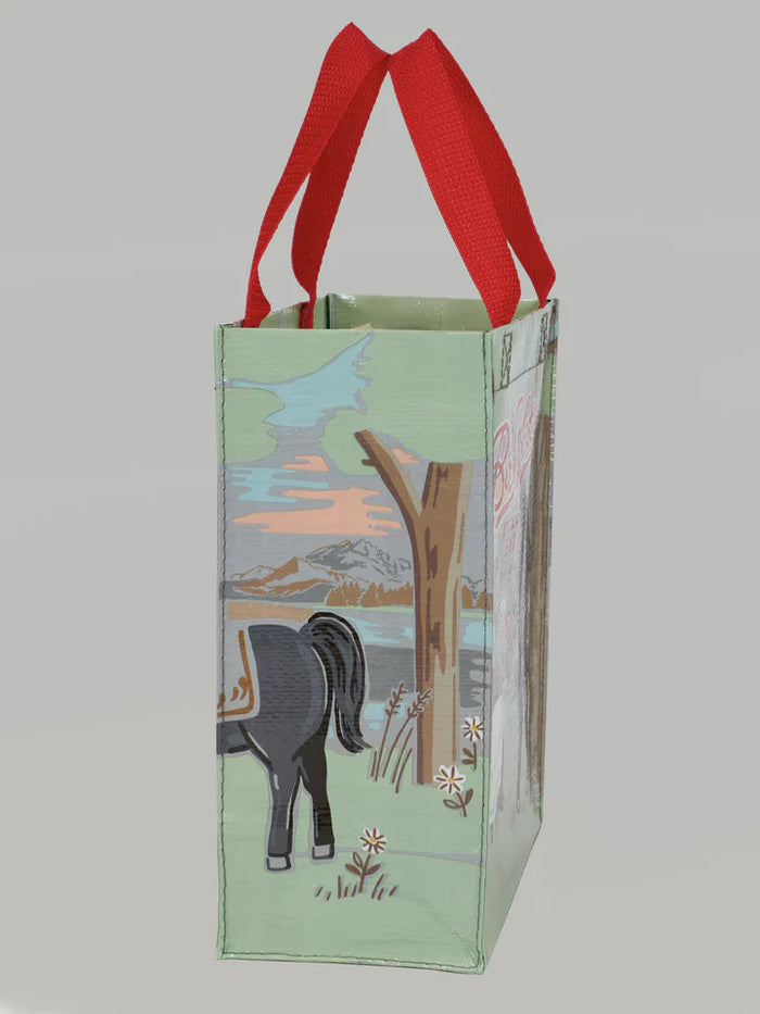 BOSS KITTY HANDY TOTE-BLUE Q