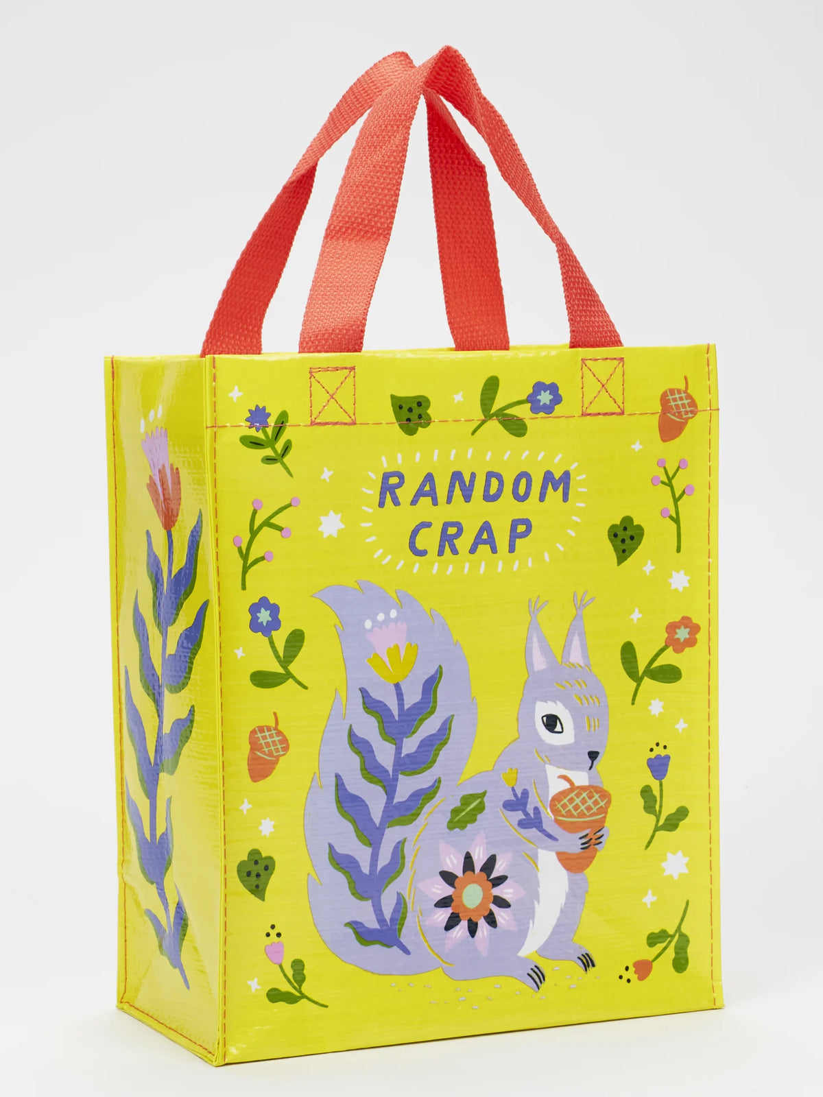 RANDOM CRAP HANDY TOTE-BLUE Q