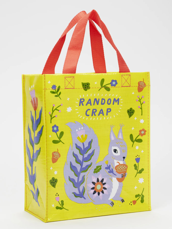 RANDOM CRAP HANDY TOTE-BLUE Q