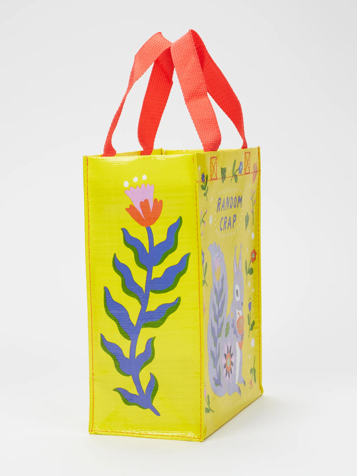RANDOM CRAP HANDY TOTE-BLUE Q