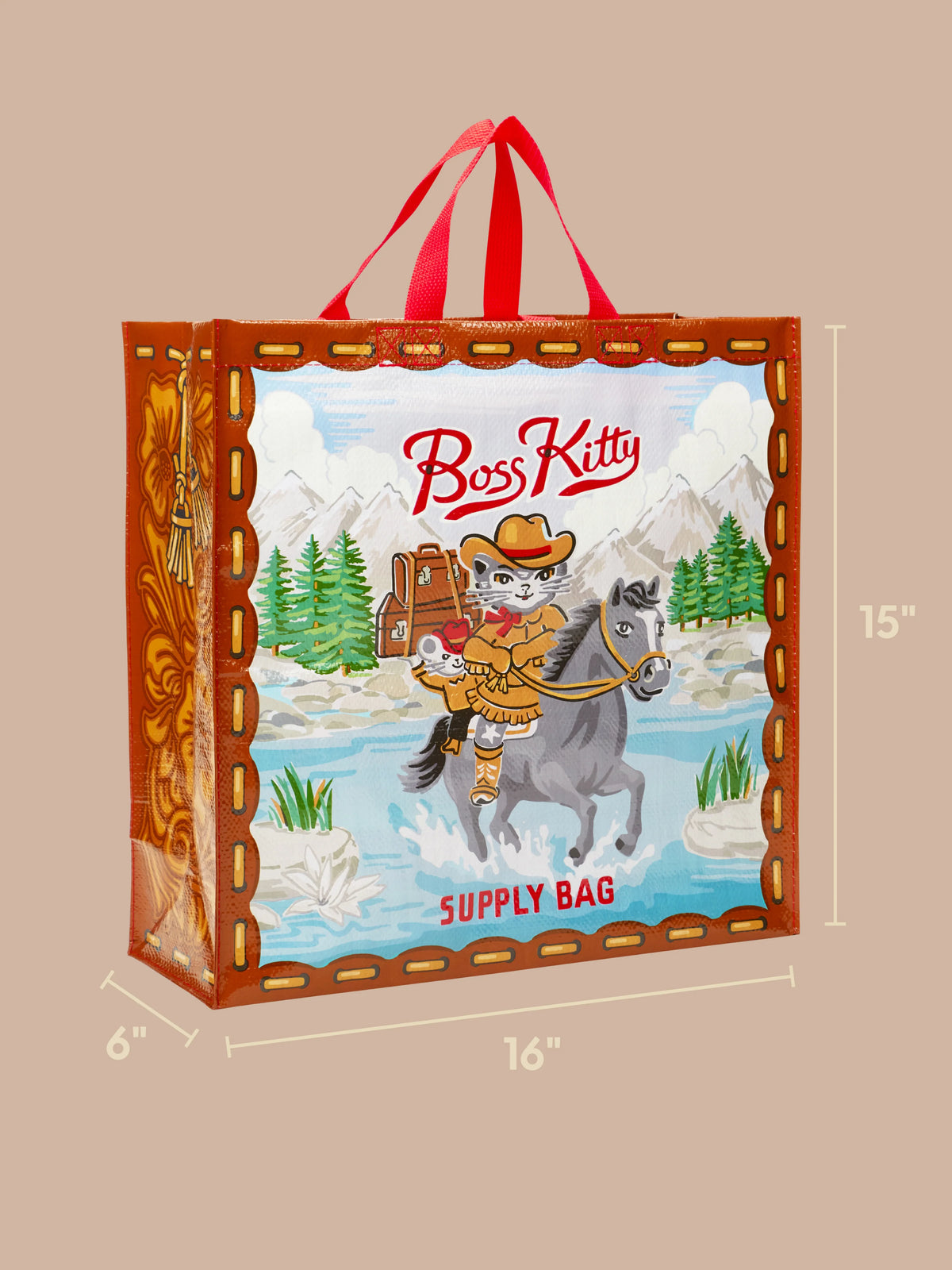 BOSS KITTY SHOPPER-BLUE Q