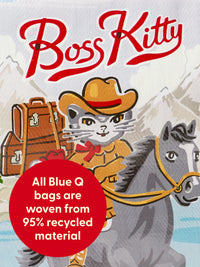 BOSS KITTY SHOPPER-BLUE Q