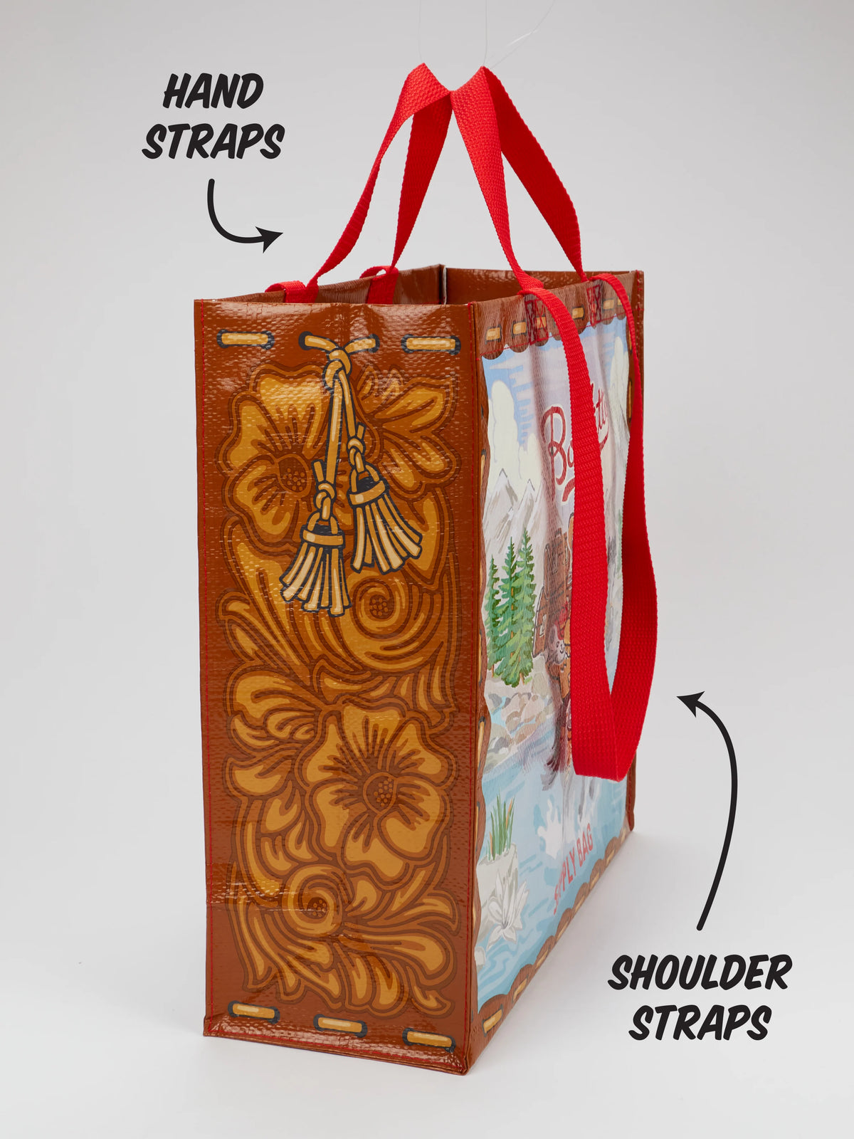 BOSS KITTY SHOPPER-BLUE Q