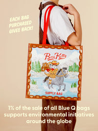 BOSS KITTY SHOPPER-BLUE Q