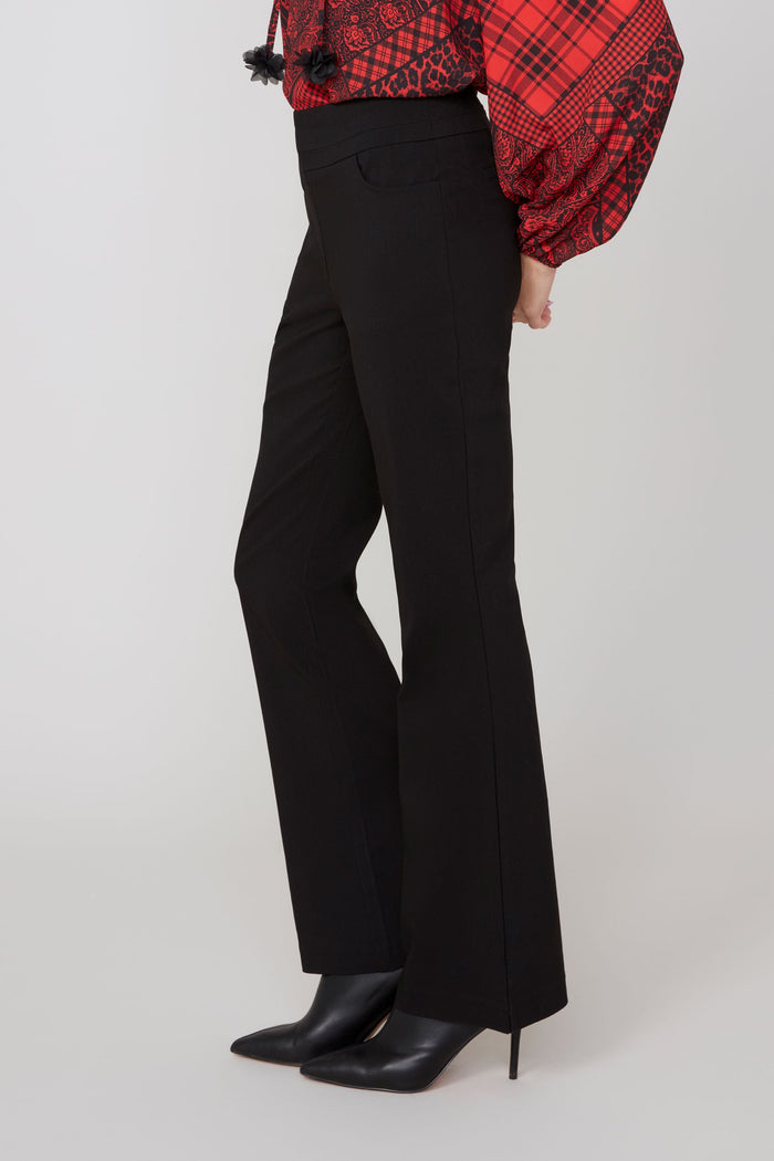 BOOTCUT TROUSER PANT-BLACK- RENUAR