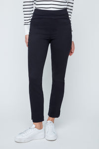 THE PERFECT SLIM PANT-BLACK-RENUAR