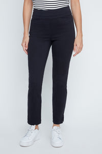 THE PERFECT SLIM PANT-BLACK-RENUAR