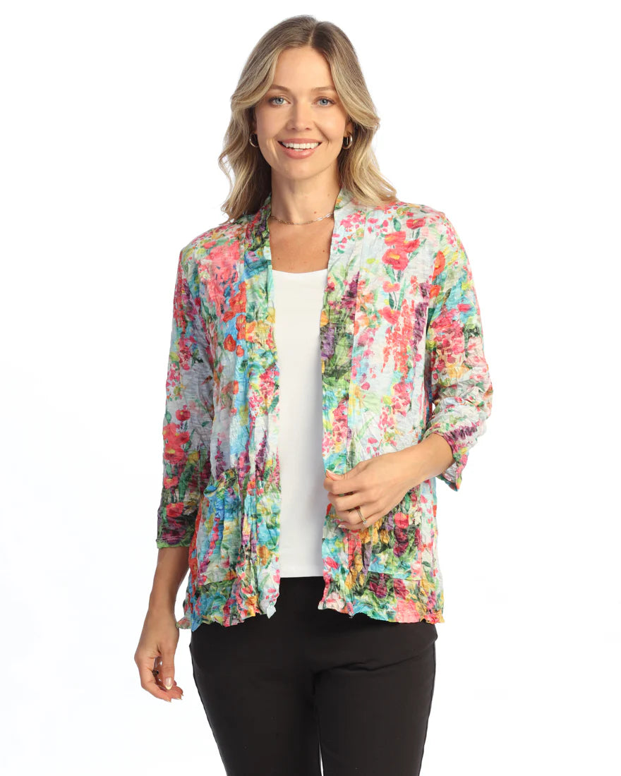 EMILIA CRINKLE DRAPE CARDIGAN-JESS AND JANE