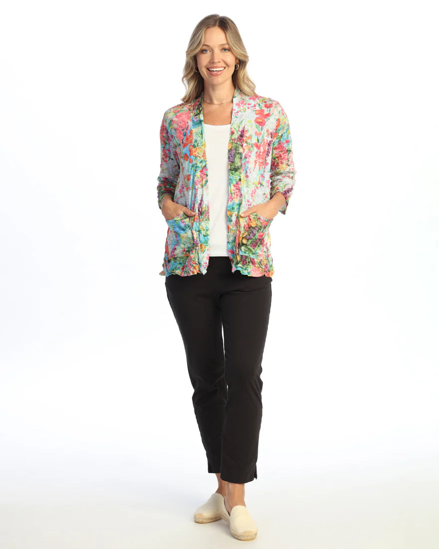 EMILIA CRINKLE DRAPE CARDIGAN-JESS AND JANE