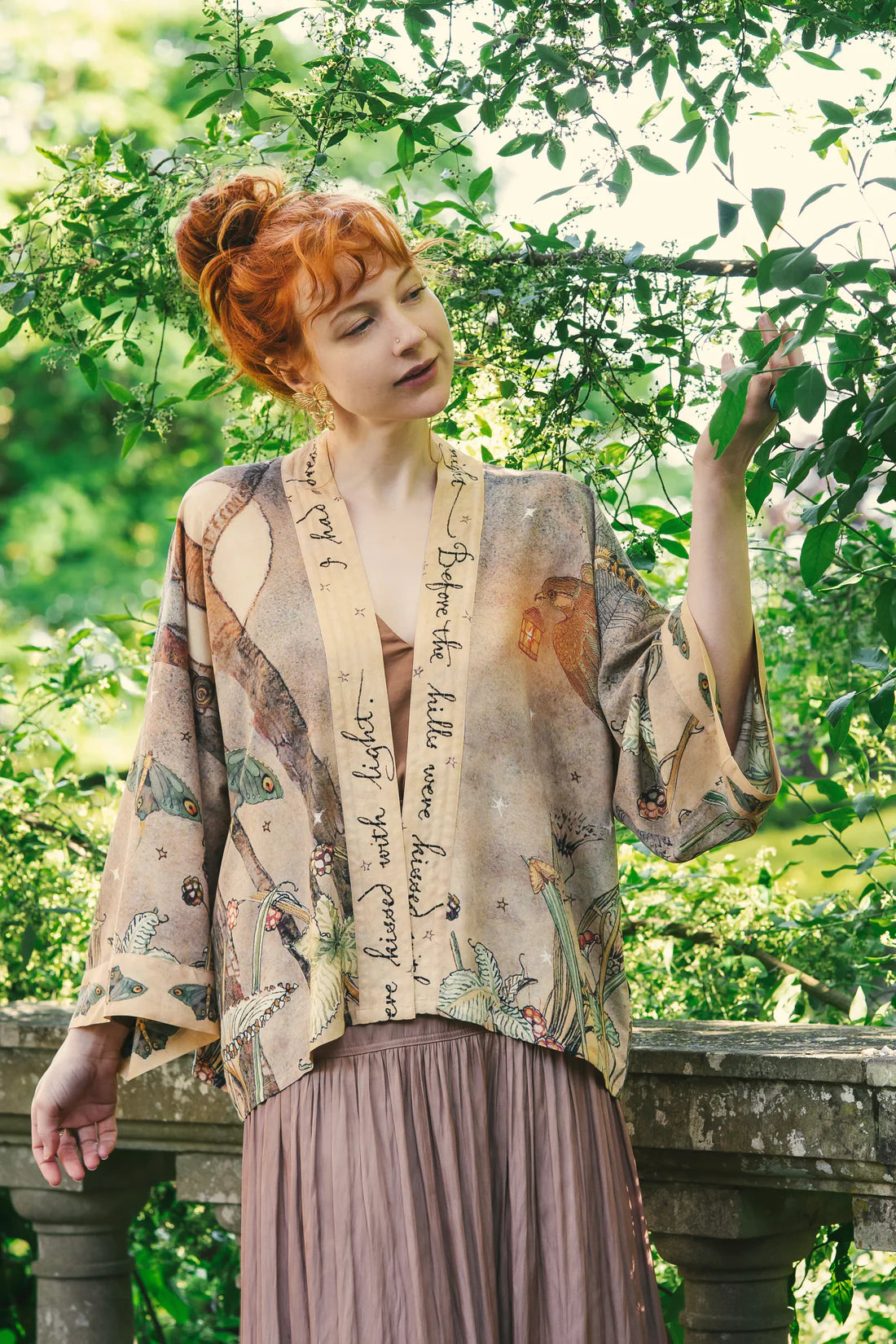 LOVELIGHT PIXIE DUSTER CROP KIMONO-MARKET OF STARS