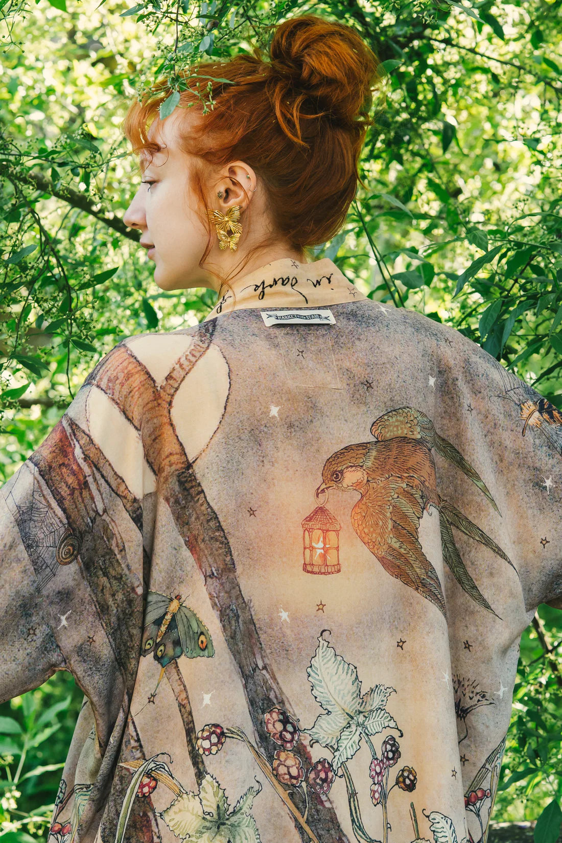 LOVELIGHT PIXIE DUSTER CROP KIMONO-MARKET OF STARS