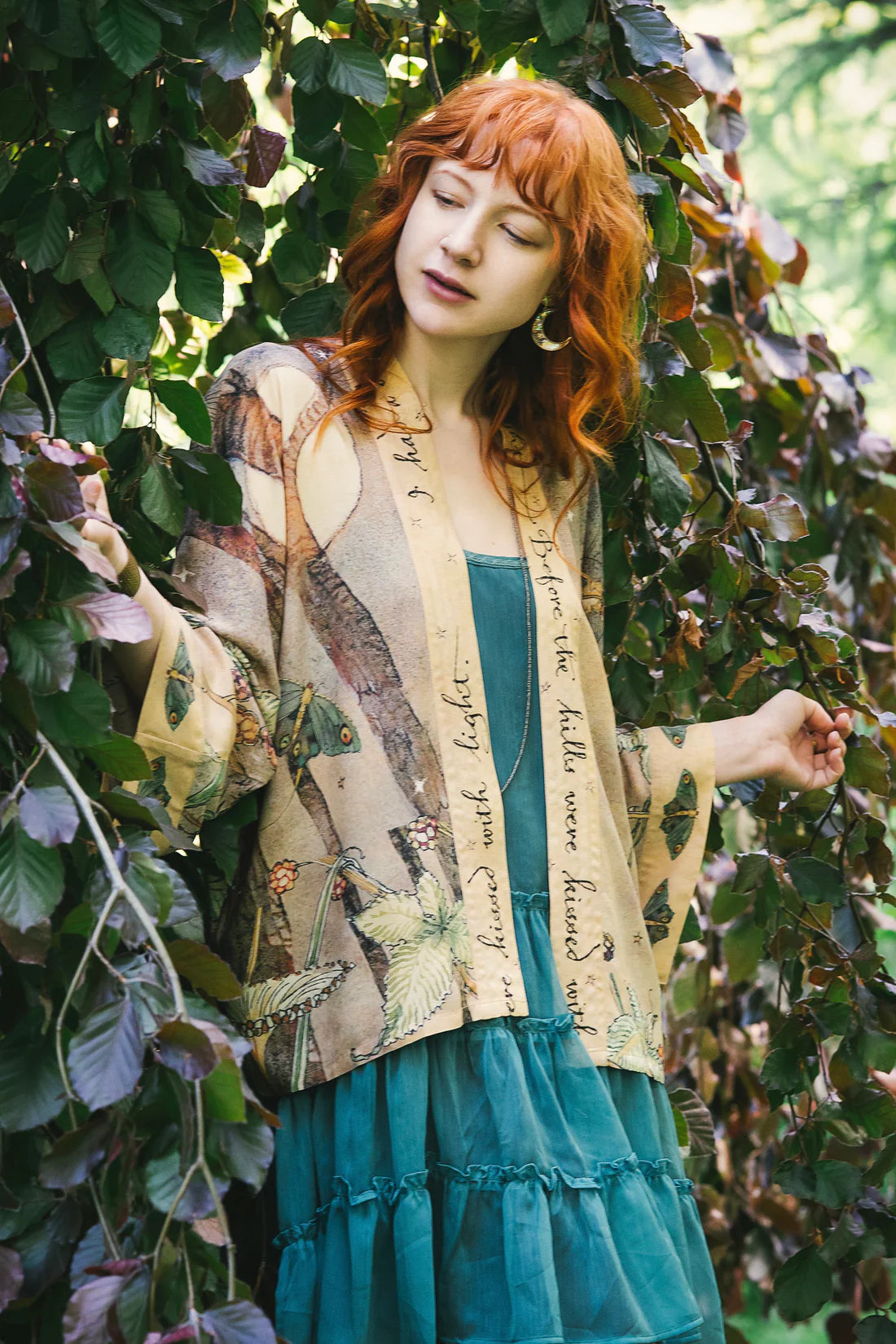 LOVELIGHT PIXIE DUSTER CROP KIMONO-MARKET OF STARS