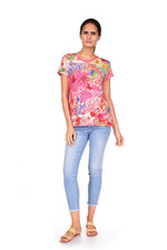 FRAME RELAXED DOLMAN SLEEVE TEE-JOHNNY WAS