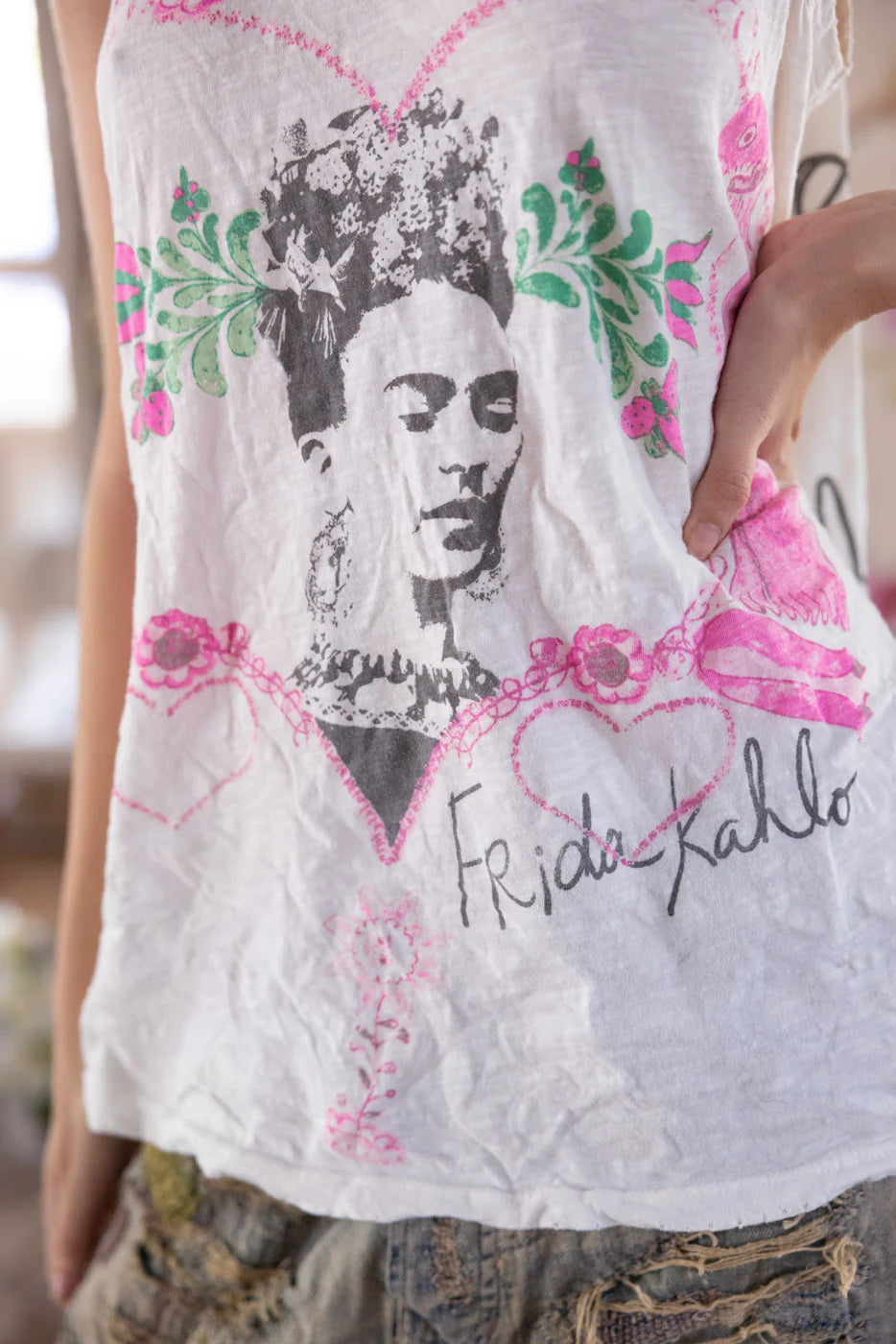 CORAZON LUMINOSO LANA TANK-MAGNOLIA PEARL-TANK 356