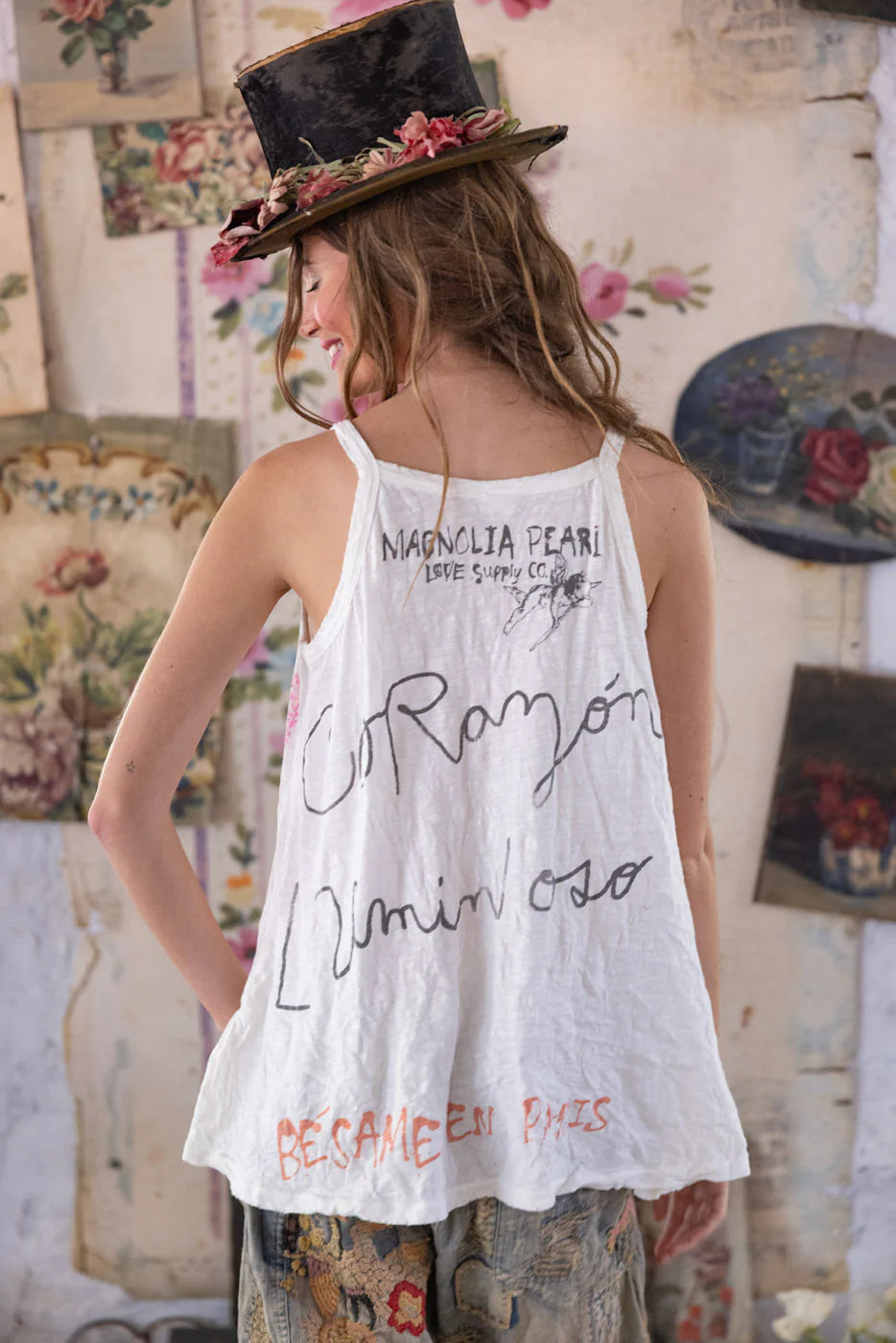 CORAZON LUMINOSO LANA TANK-MAGNOLIA PEARL-TANK 356