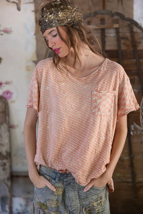 PIECEWISE POCKET T-TABBY-MAGNOLIA PEARL-TOP 2405
