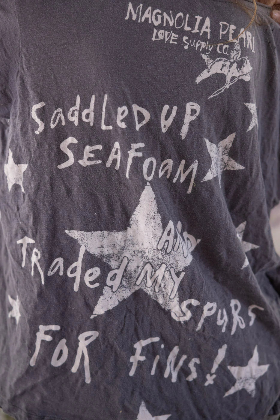 MY SPURS COWABUNGA TEE-MAGNOLIA PEARL-TOP 2435