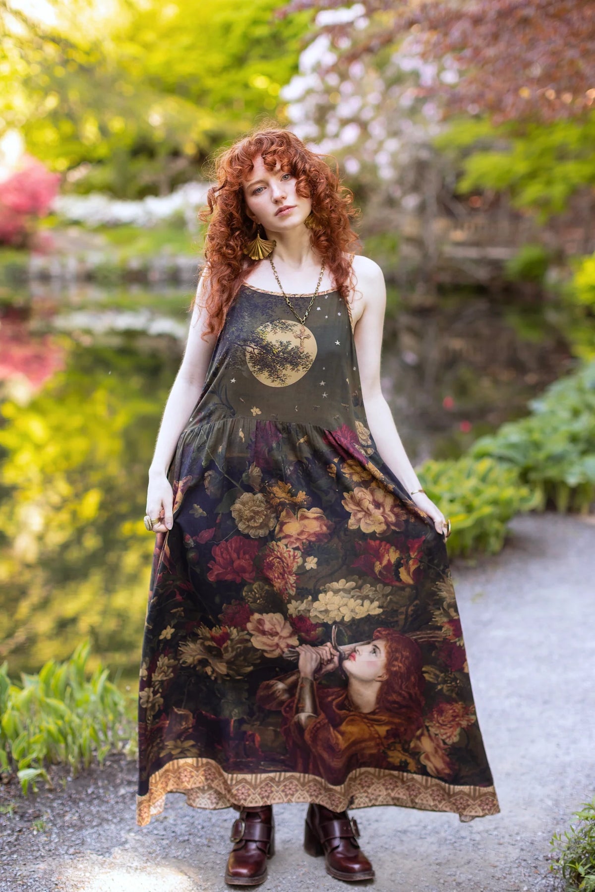 THE MESSENGER BOHEME SLIP DRESS-MARKET OF STARS
