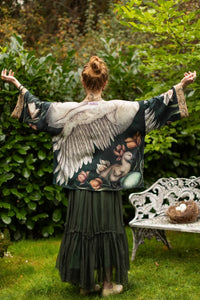 UNDER MY WING PIXIE DUSTER CROP KIMONO-MARKET OF STARS