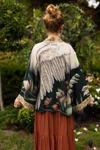 UNDER MY WING PIXIE DUSTER CROP KIMONO-MARKET OF STARS