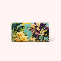 SPRING FLORA VELVET SUNGLASS POUCH-POWDER