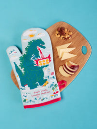 F#$K YEAH COOKIES OVEN MITT-BLUE Q