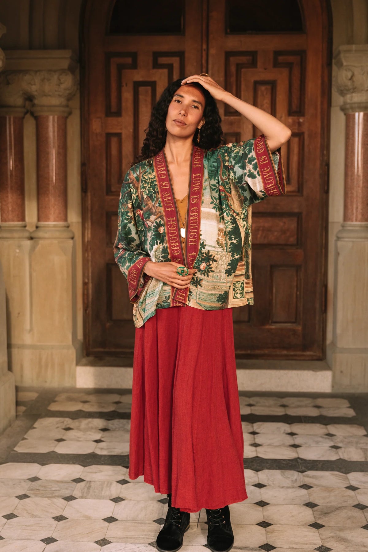 WILDHEART PIXIE DUSTER CROP KIMONO-MARKET OF STARS