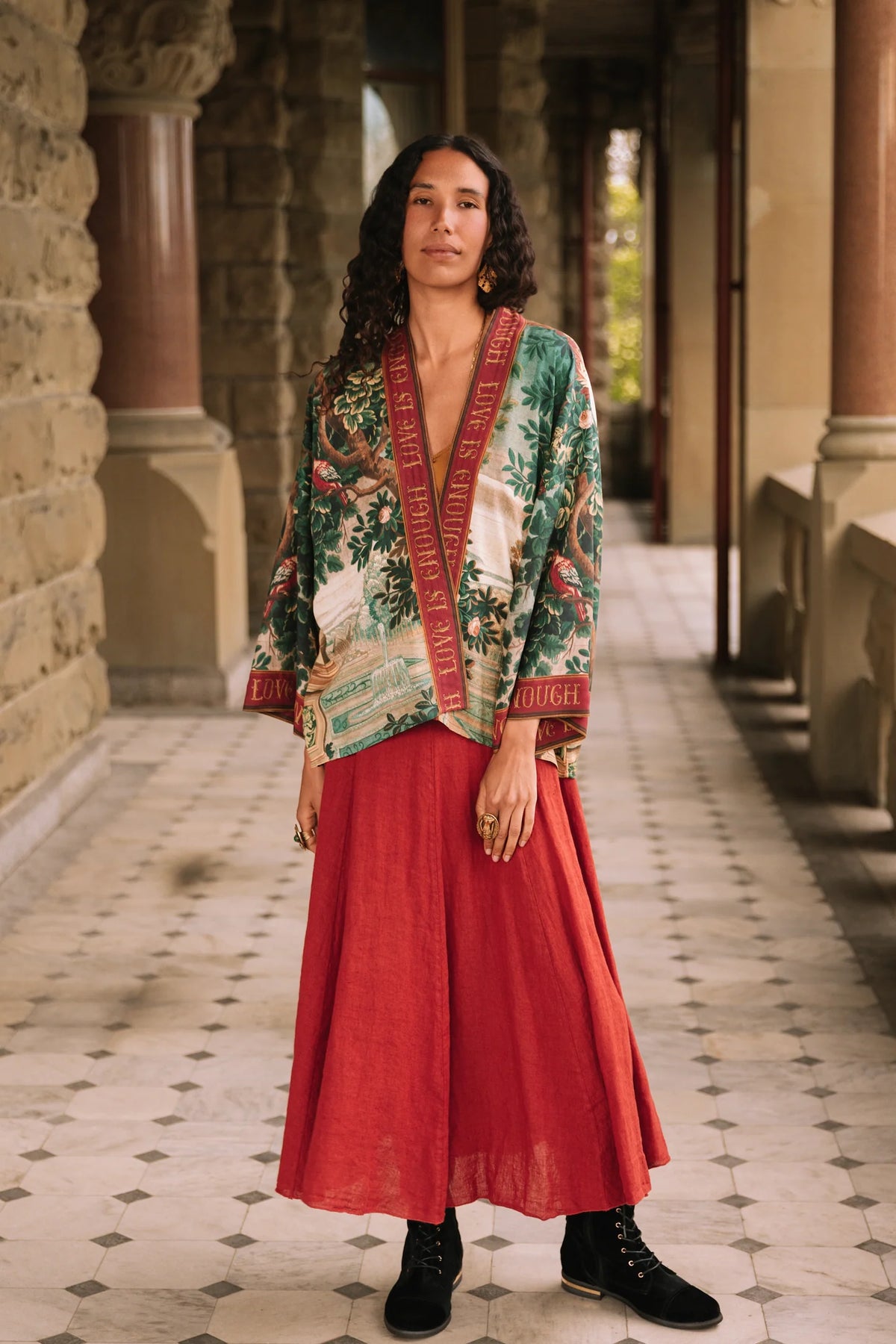 WILDHEART PIXIE DUSTER CROP KIMONO-MARKET OF STARS