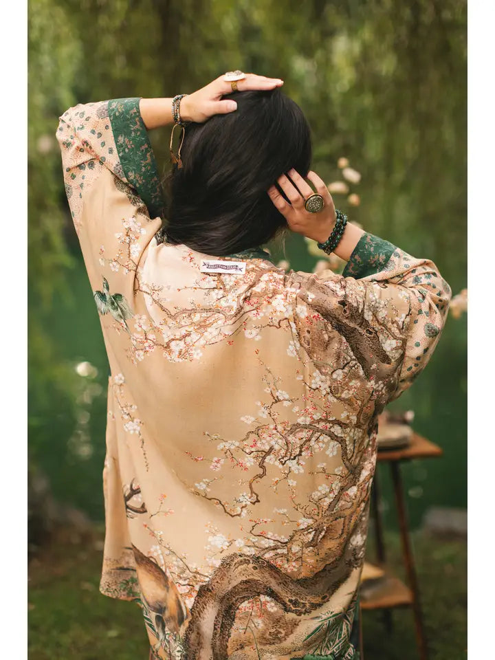 FABLE MATINEE DUSTER(MID LENGTH)-MARKET OF STARS