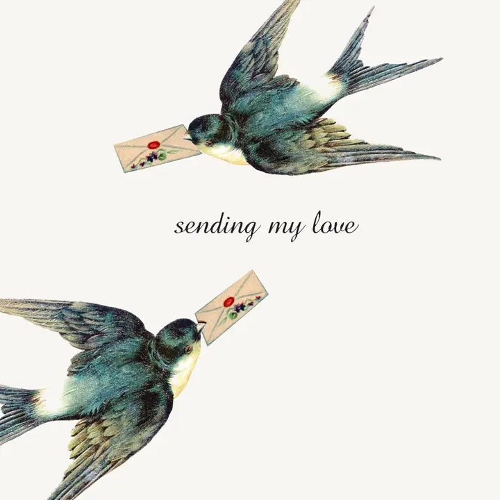 SENDING MY LOVE GREETING CARD-P.FLYNN