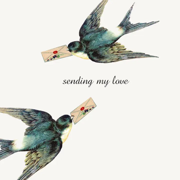 SENDING MY LOVE GREETING CARD-P.FLYNN
