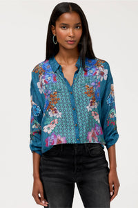 LUISA SHIRT-DEWFLOWER-JOHNNY WAS