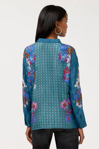 LUISA SHIRT-DEWFLOWER-JOHNNY WAS
