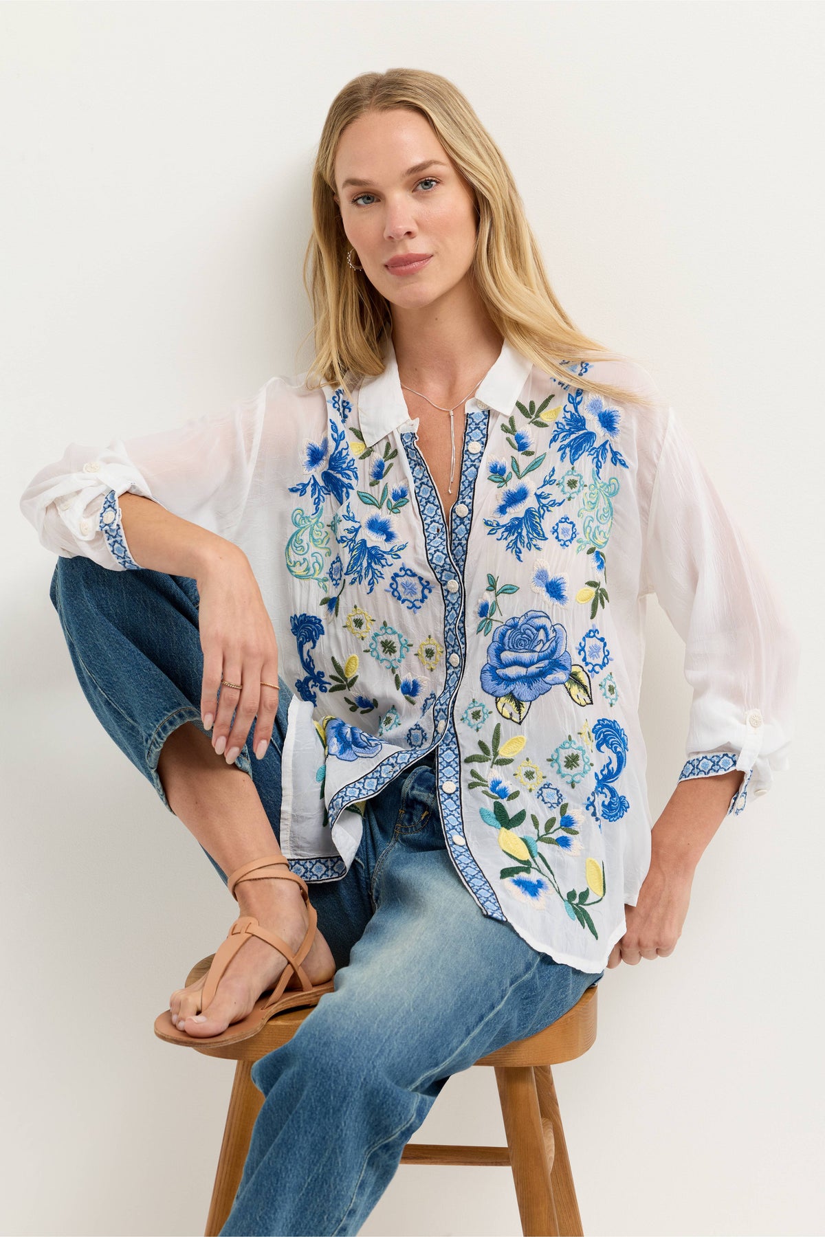 LUISA SHIRT-OLYMPE-JOHNNY WAS