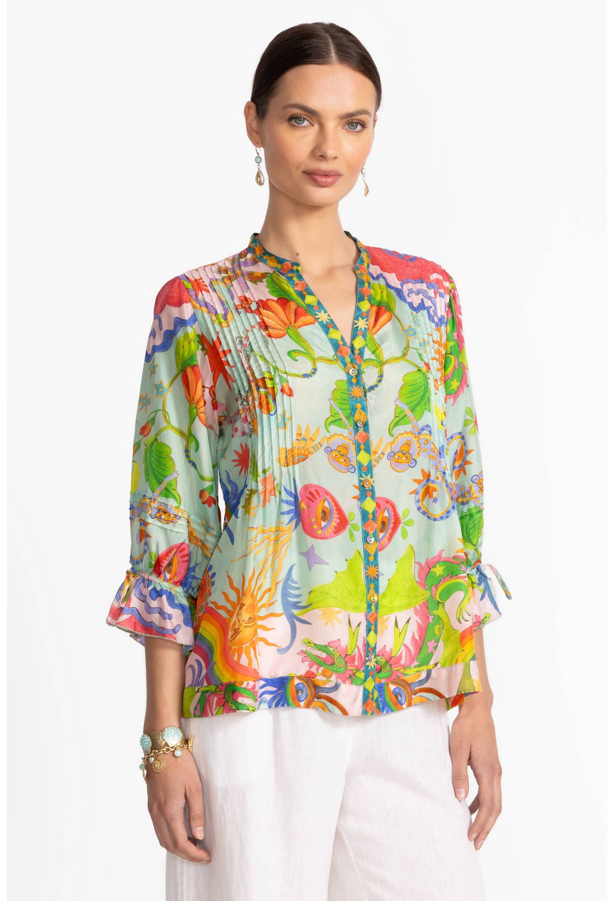 VACANZA BLOUSE-KAYLA-JOHNNY WAS