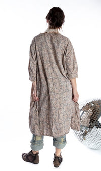 EUROPEAN COTTON EATHELYN DRESS-KALAMKARI-MAGNOLIA PEARL-DRESS 697