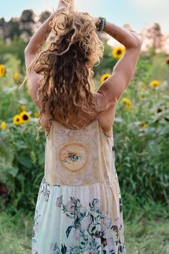 I PAINT MY DREAM BOHEME SLIP DRESS-MARKET OF STARS